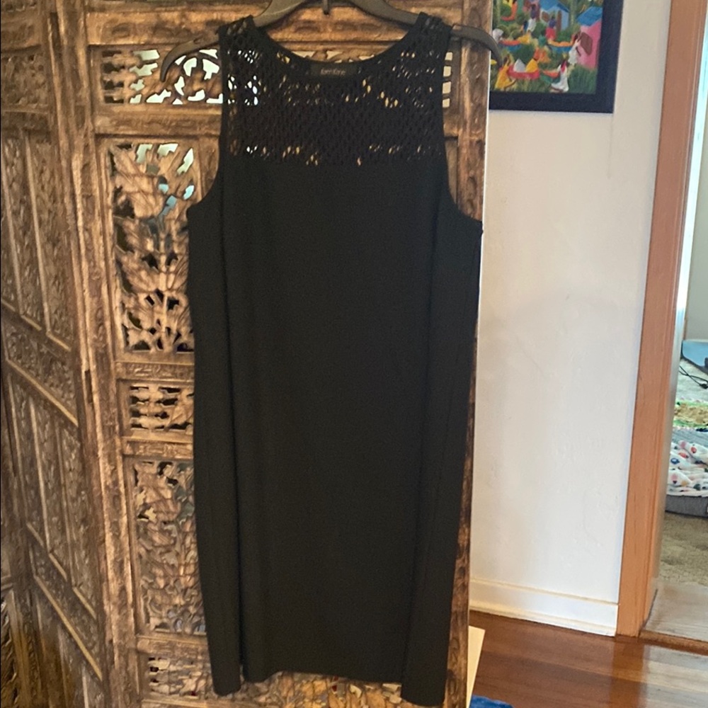 Karen Kane Black Sleeveless Halter Mini Dress